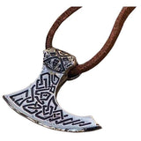 Pingente de bronze nórdico machado viking