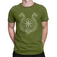 T-shirt Viking Helm of Awe et Dragons