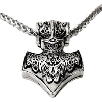 Viking Mjolnir bijoux MALMER, pendentif plaqué argent