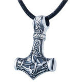 Pingente de martelo feito à mão estilo Mammen Mjolnir Thor