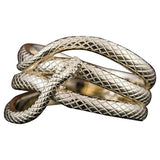 Anillo serpiente Midgard en oro blanco o amarillo de 14 o 18 quilates