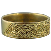 Anillo vikingo oro simbolos nordicos