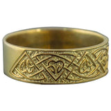 Anillo vikingo oro simbolos nordicos