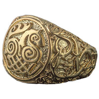 Sleipnir único anel de ouro | viking celta