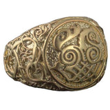 Sleipnir único anel de ouro | viking celta