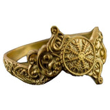 Yelmo de Awe Viking en anillo de oro
