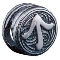 Bijoux viking perle de barbe rune Tiwaz en argent ou or
