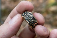 Anel mitologia viking bronze prata ou ouro