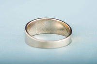 Anillo escandinavo drakkar vikingo hecho a mano