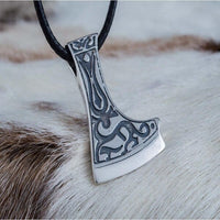 Pendentif de Hache de Perun en argent sterling