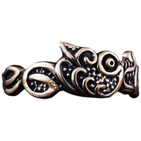Anillo Fenrir de lobo vikingo nórdico | joyería celta vikinga