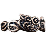 Anillo Fenrir de lobo vikingo nórdico | joyería celta vikinga