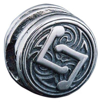 Perle de barbe Jara rune de l'aett de Heimdall