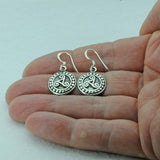 Boucles d'oreilles Celtic Triskele pagan triskelion