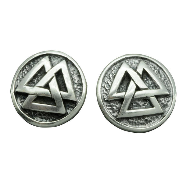 Brincos símbolo viking celta Valknut