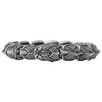 Pulsera de serpiente midgard jormungand de plata 925