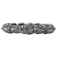 Bracelet serpent de midgard jormungand argent 925