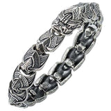 Pulsera de serpiente midgard jormungand de plata 925