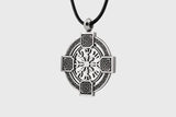 Collar Viking Helm Of Awe en plata