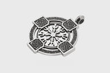 Collar Viking Helm Of Awe en plata