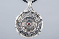 Pendentif viking Ouroboros Jormungrand en argent ou or