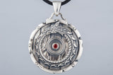 Colgante vikingo Ouroboros Jormungrand en plata u oro