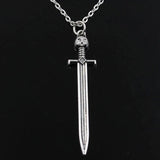 Colgante de espada escandinava joyería única