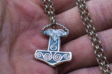 Colgante pequeño Martillo de Thor Mjolnir Isla de Scania