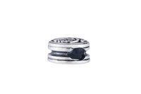 Bijou de barbe scandinave avec rune Dagaz fait main