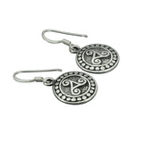 Boucles d'oreilles Celtic Triskele pagan triskelion