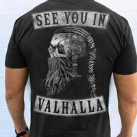 Camiseta "Nos vemos en Valhalla"
