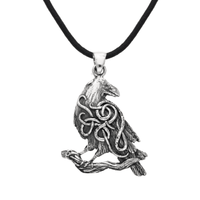 Pingente Corvo de Odin Amuleto nórdico